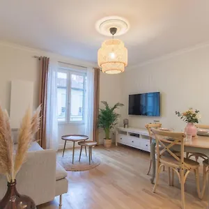 T3 Renove 10min Gare Part Dieu - Quartier Typique Apartamento Lyon